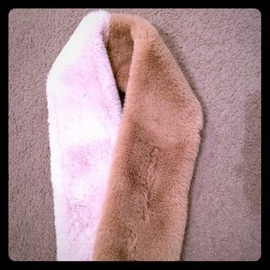 Faux fur scarf
